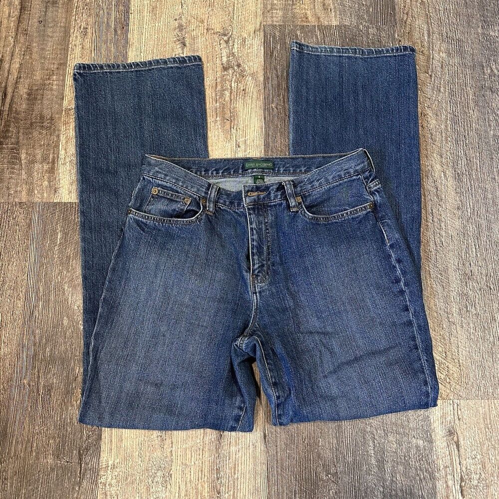 Lauren Ralph Lauren Classic Bootcut Size 8x31 Medium Wash Denim